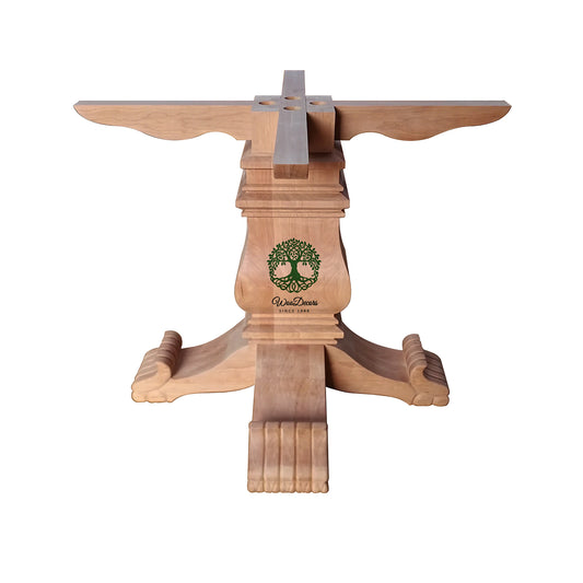 CUSTOM220607 A set of Large Custom Claw Pedestal, Cherry, SOLD