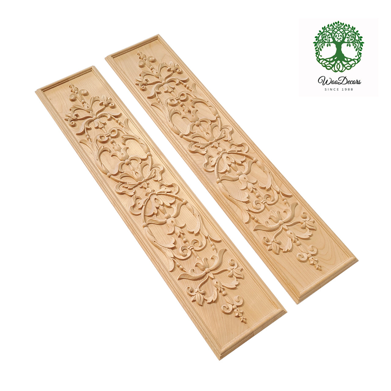 PNL-42 French Vine Leaf Carved 6