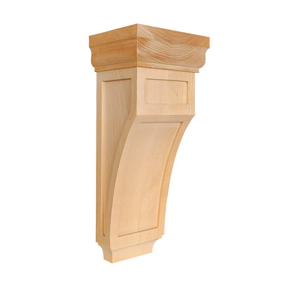 PAIR of Wood Carved Mission Corbels, Available in Five sizes