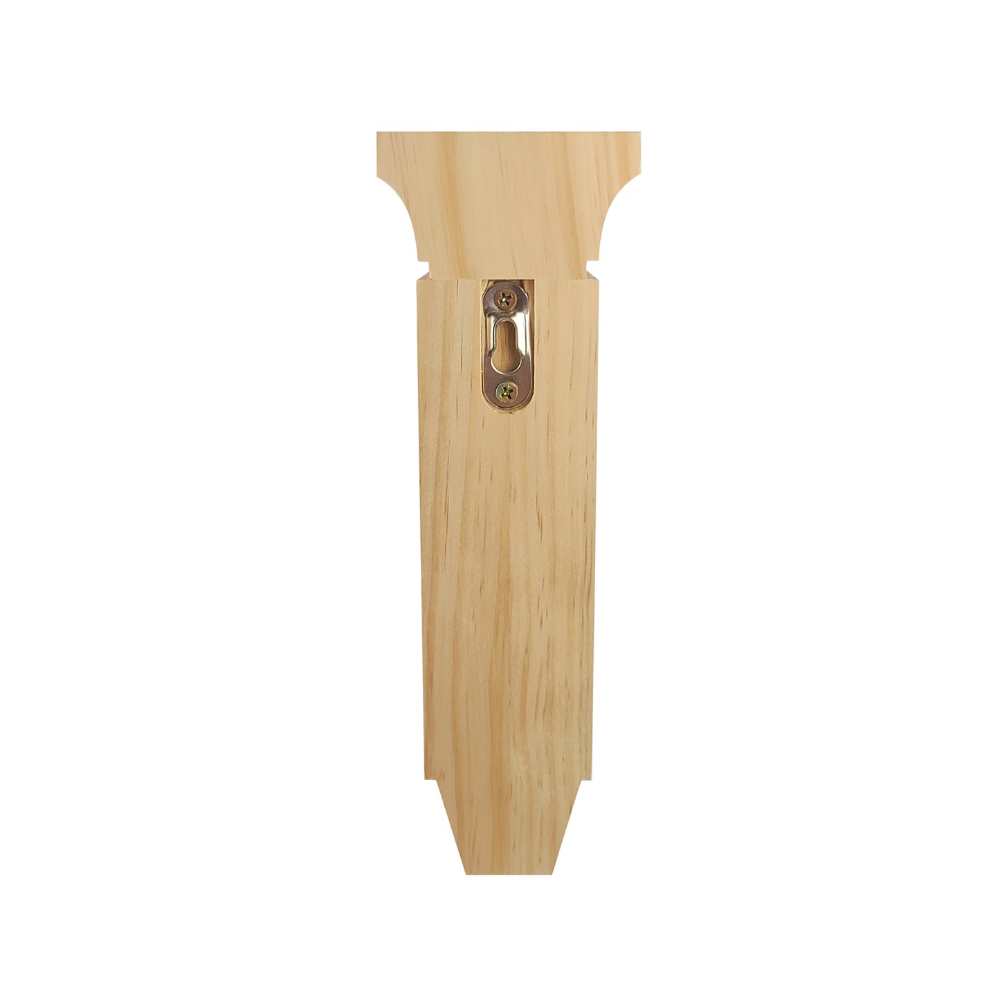 PAIR of Wood Carved Mission Corbel Brackets,  Available from 8" to 14" High, Unfinished
