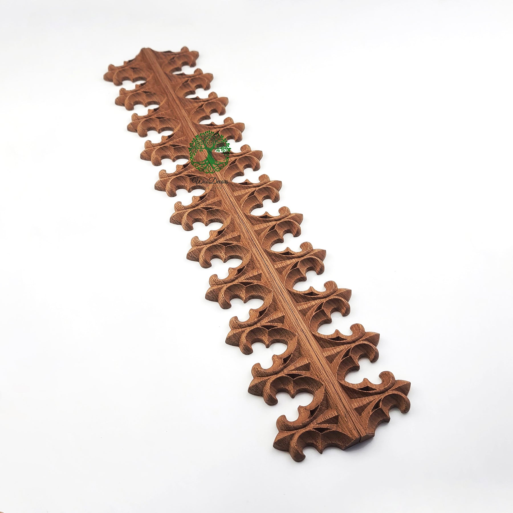 PAIR of Wood Carved Gothic Trims, Furniture Accent, Available from 2