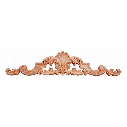 Magnificent Victorian Wood Carved Panel Applique, Available in 20 & 24" Wide