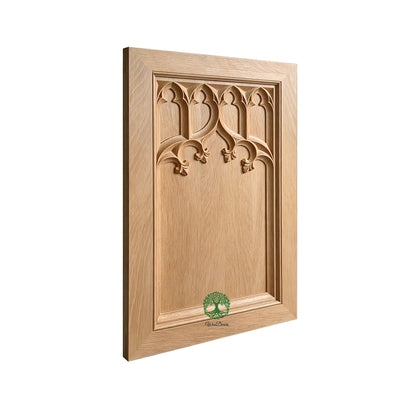 CBD-32 Framed Gothic Panel Inserted Cabinet Door, Furniture Door, 14-1/2"Wx23-1/2"H, Single, Unfinished